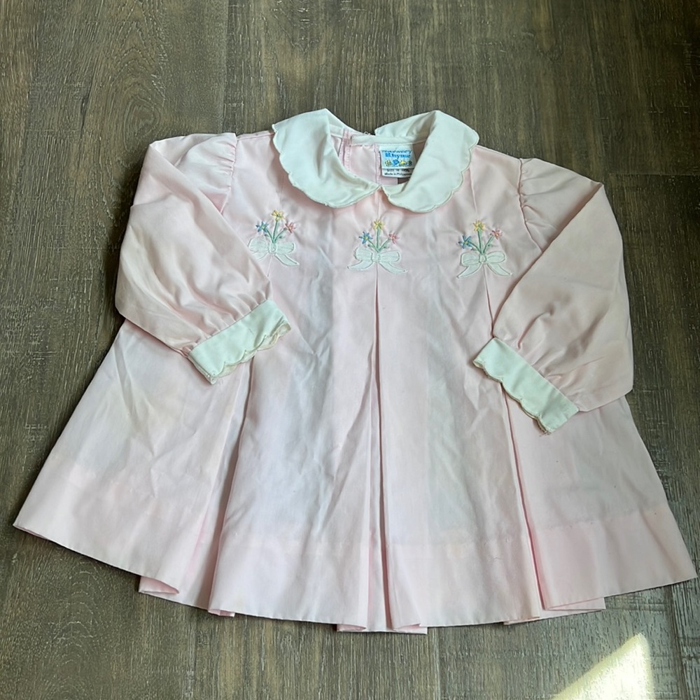 Vintage, Nursery Rhyme, 18 months girls long sleeve dress
